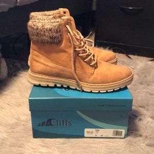New Cliffs Winter Fall Boots Hiking Lace Up